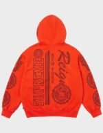 Supreme Knowledge Reigns Orange Hoodie | The Hoodie Maker UK