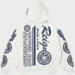 Supreme Knowledge Reigns White Hoodie | The Hoodie Maker UK