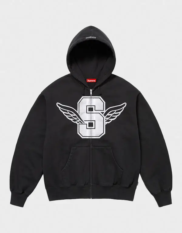 supreme-wings-hooded-sweatshirt.webp Supreme Wings Hooded Sweatshirt - Image 1